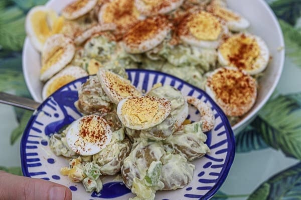 Traditional Dill Pickle Potato Salad