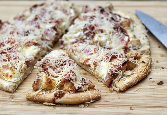 Chicken Cordon Bleu Pizza