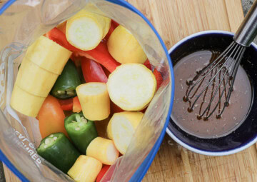 Grilled Veggie Kabobs