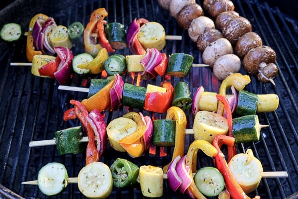 Grilled Veggie Kabobs