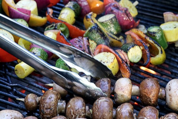 Grilled Veggie Kabobs