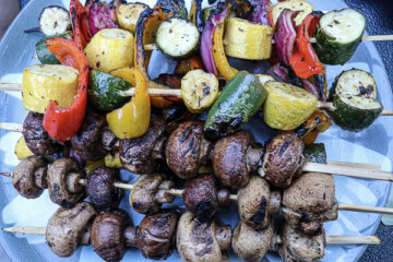 Grilled Veggie Kabobs