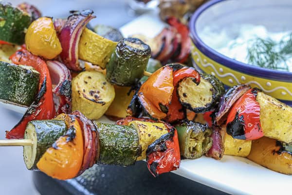 Grilled Veggie Kabobs