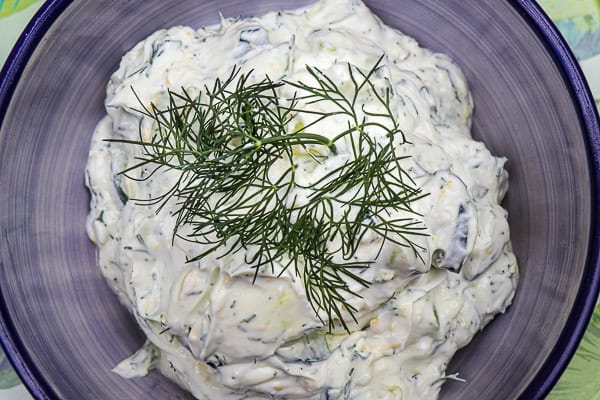 Low Fat Tzatziki Sauce