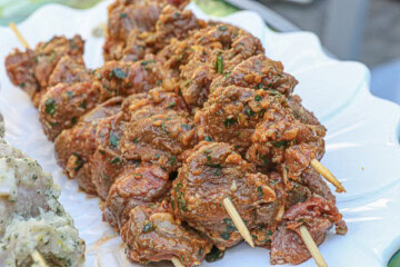 Spicy Lamb Kabobs