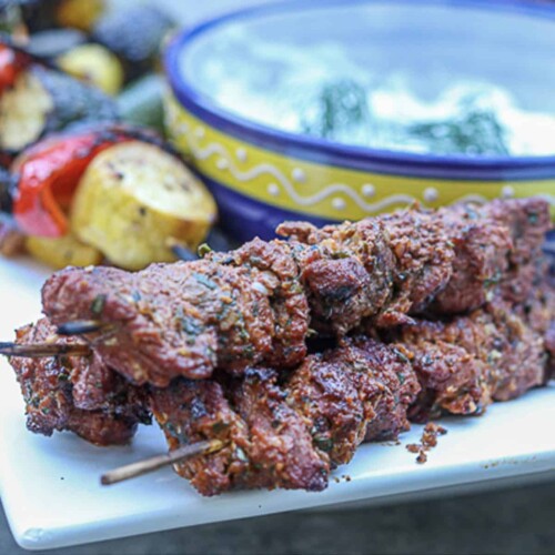 Lamb shop kebab spices