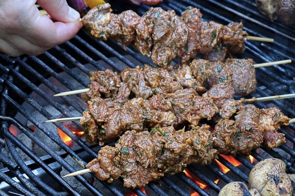 Spicy Lamb Kabobs