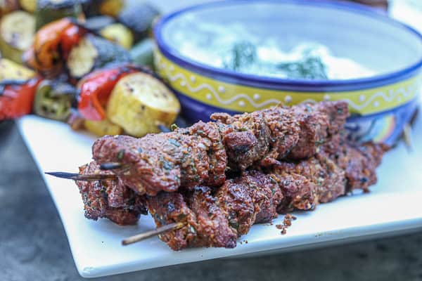 Spicy Lamb Kabobs