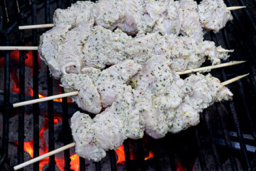 Zesty Chicken Kabobs