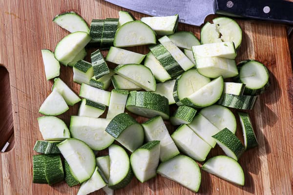 Baked Zucchini Pesto Pasta