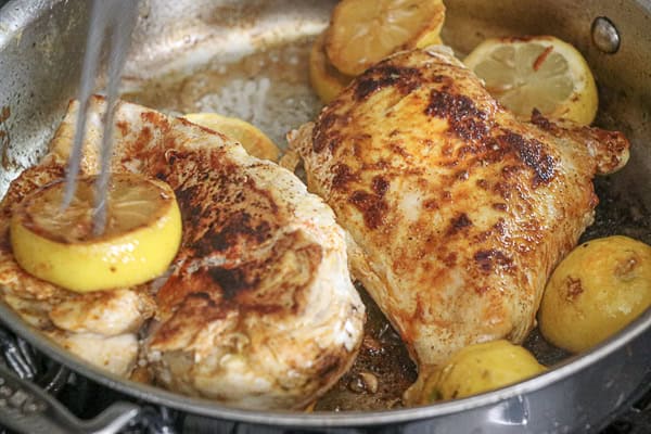 Pan Seared Lemon Chicken