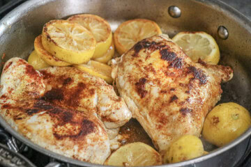 Pan Seared Lemon Chicken