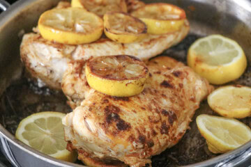 Pan Seared Lemon Chicken