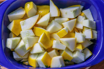 Roasted Herb-Garlic Patty Pan Squash