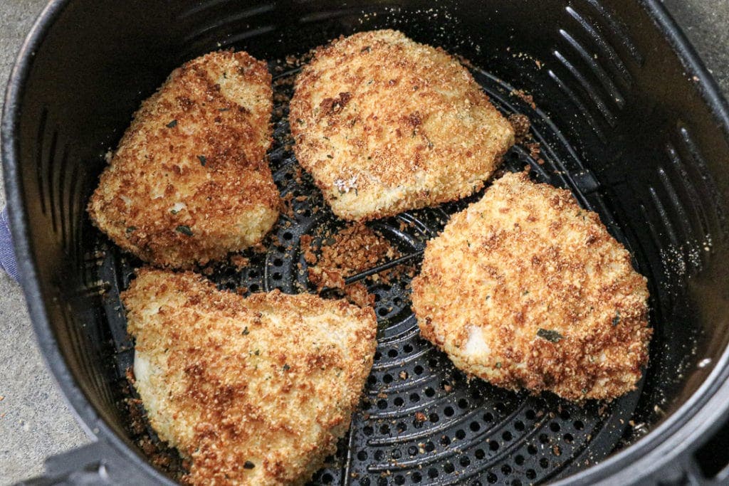 Air Fryer Chicken Parmesan with Pasta