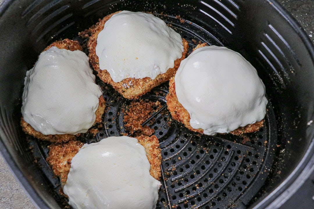 Air Fryer Chicken Parmesan with Pasta