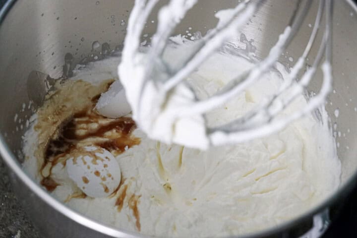 Whipped cream with whisk
