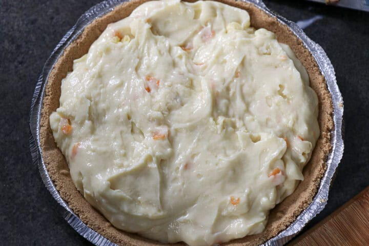 Habanero Cream Pie with bananas