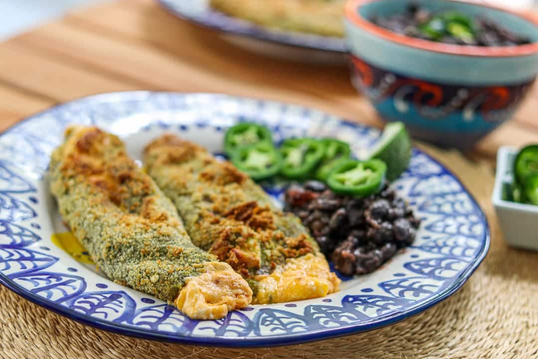 Air Fryer Chile Relleno