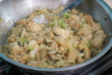 Homemade Thanksgiving Stuffing Steps