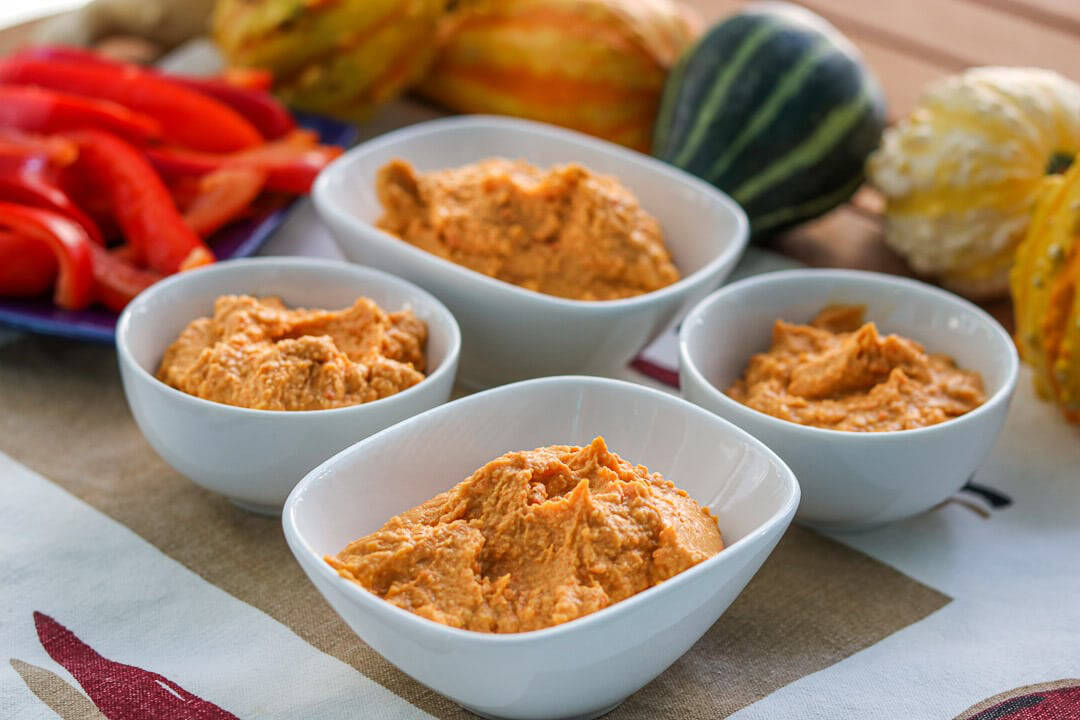 Roasted Red Pepper Hummus