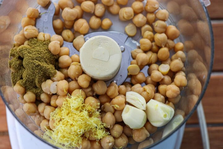 Spicy Hummus Steps