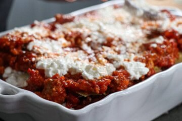 Easy Homemade Lasagna Lower Calories Steps