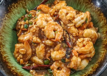 Kung Pao Shrimp Steps