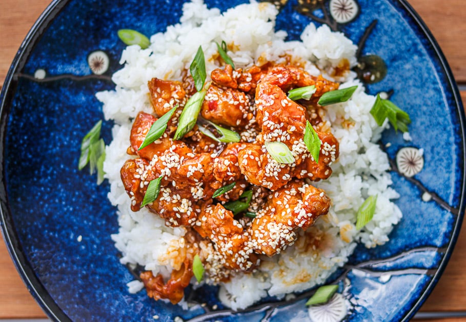 Air Fryer Sesame Chicken