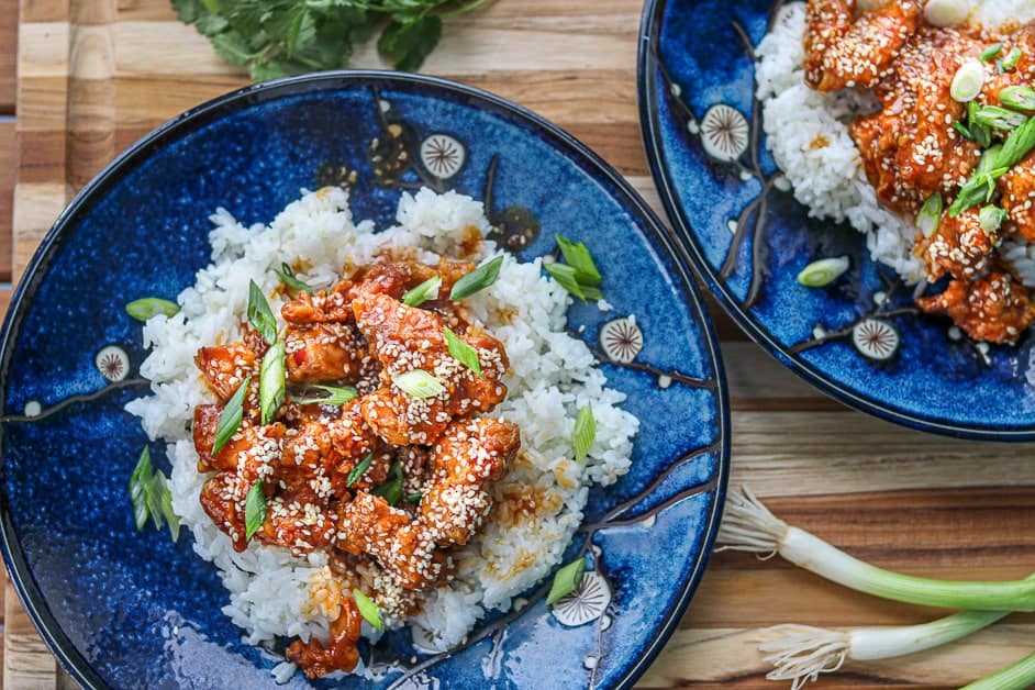 Air Fryer Sesame Chicken