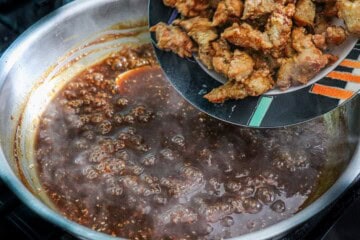 Air Fryer Sesame Chicken Steps