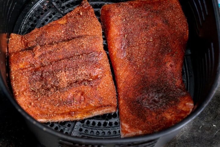 Salmon in air fryer