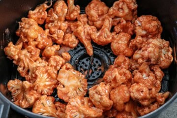 Air Fryer Buffalo Cauliflower Steps