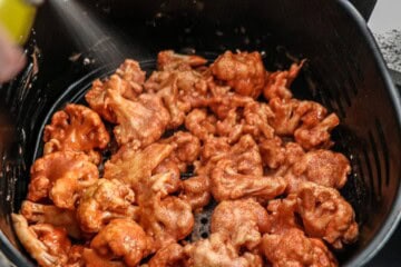 Air Fryer Buffalo Cauliflower Steps