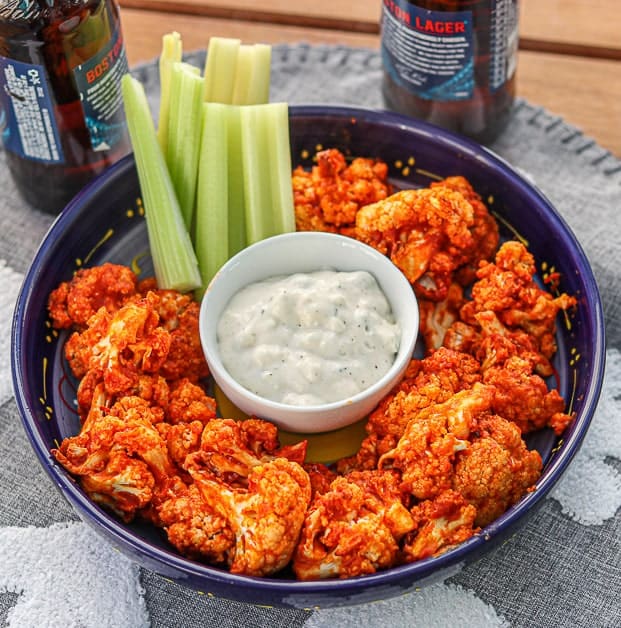 Air Fryer Buffalo Cauliflower