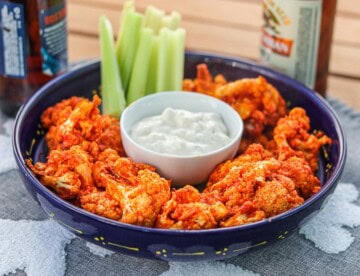 Air Fryer Buffalo Cauliflower