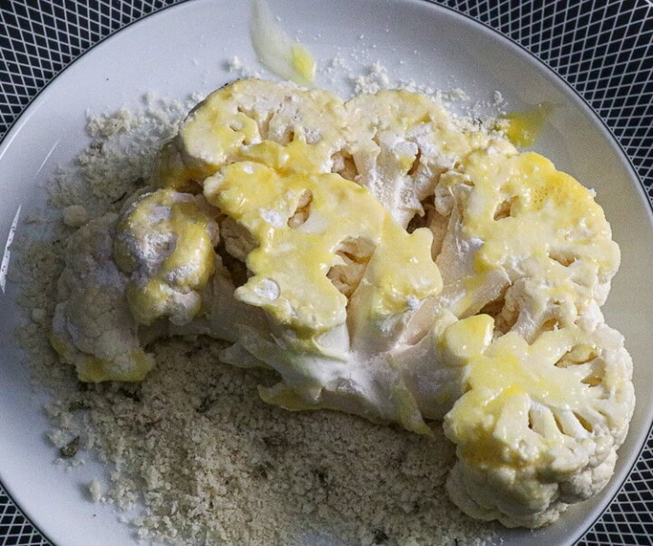 Breading Cauliflower