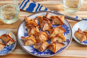 Air Fryer Salmon Rangoons