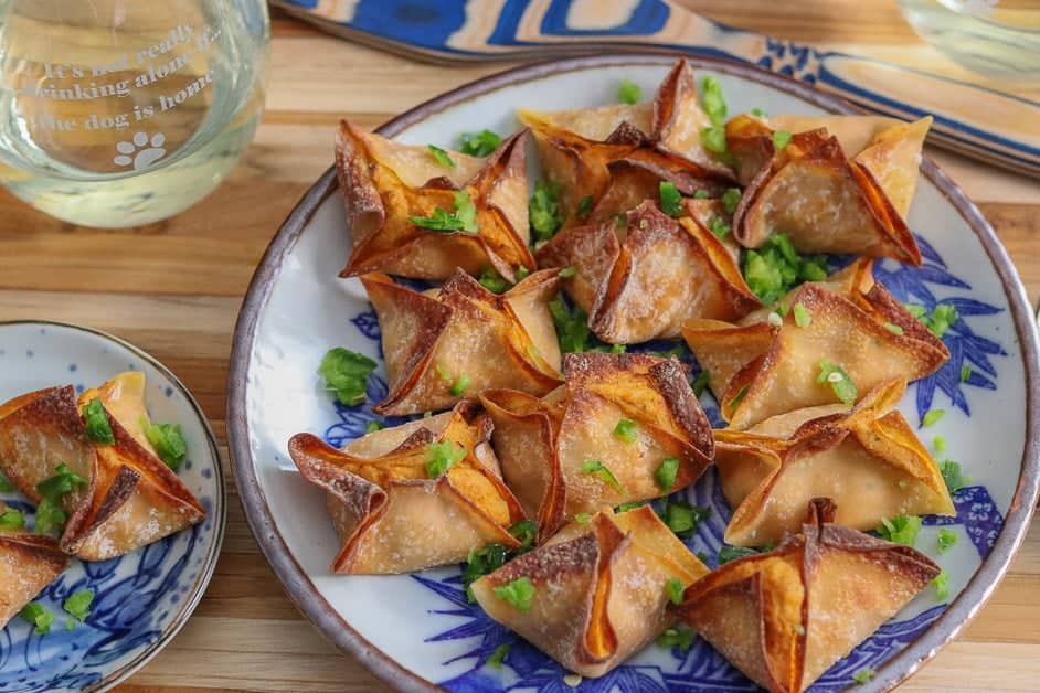 Air Fryer Salmon Rangoon