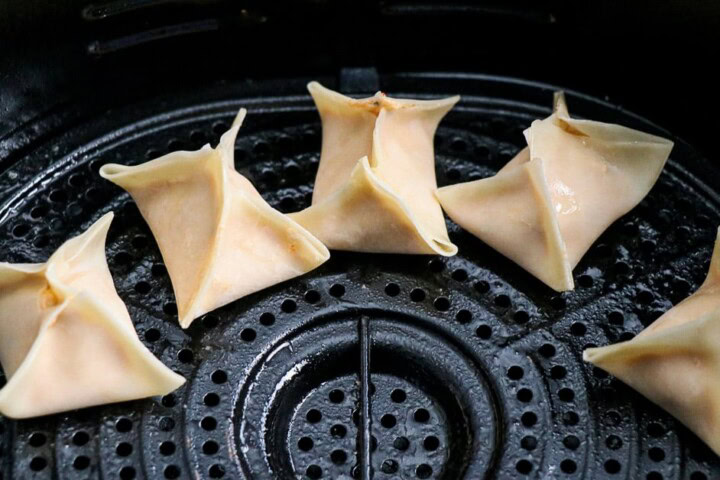 Air Fryer Salmon Rangoons