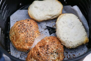 Air Fryer Sausage Egg and Cheese Biscuit Bombs Steps