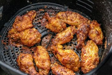 Air Fryer Teriyaki Chicken Wings Steps