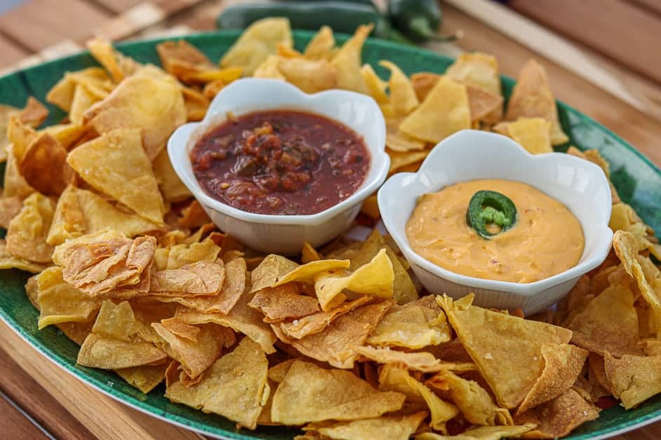 Homemade Air Fryer Tortilla Chips