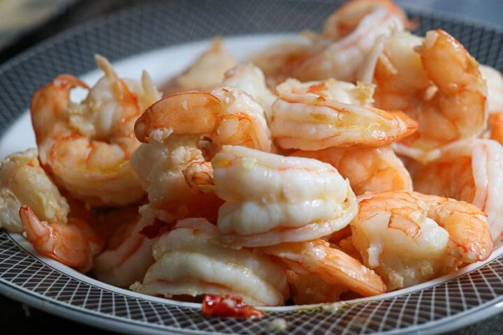 cooked shrimp