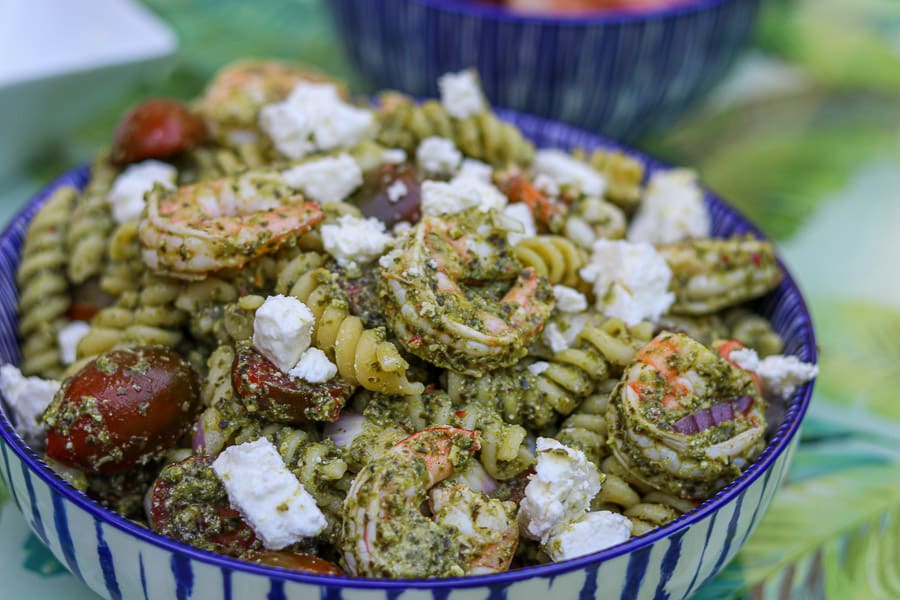 Pesto Pasta Salad Steps