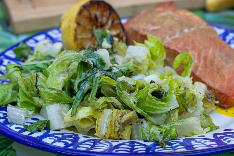 Grilled Caesar Salad