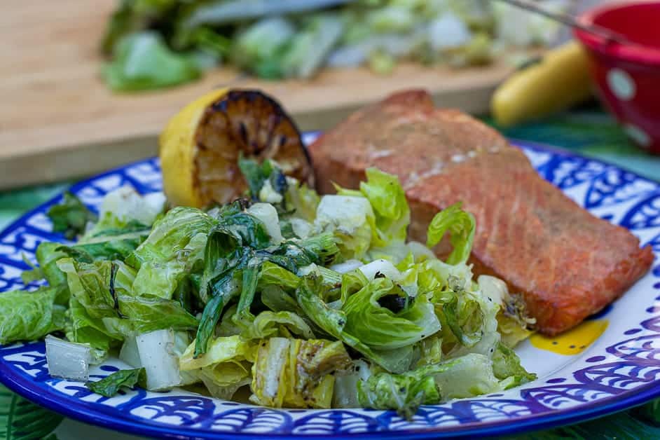 Grilled Caesar Salad