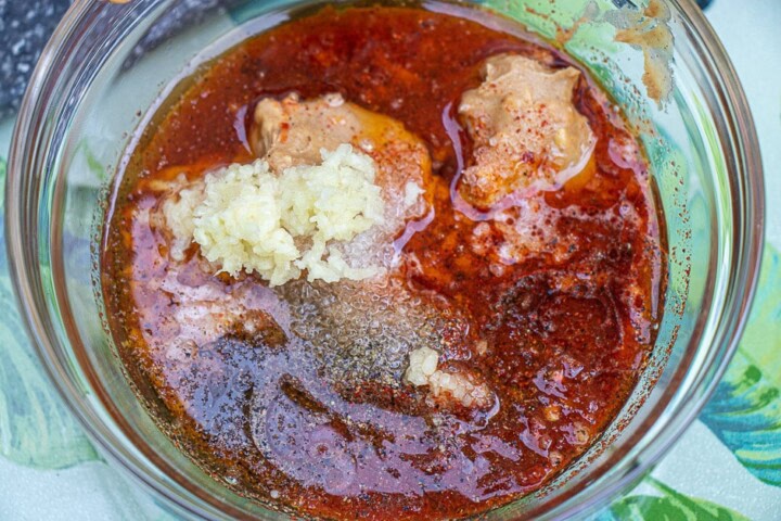 Ingredients for bbq sauce