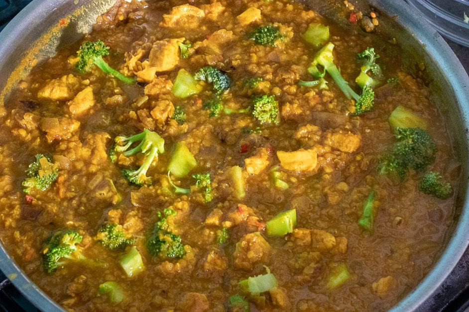 Chicken and Lentil Curry