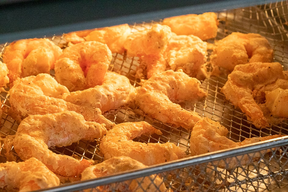 Air Fryer General Tso's Shrimp